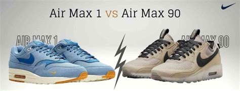 Nike Air Max 1 vs. Air Max 90: Which shoe model